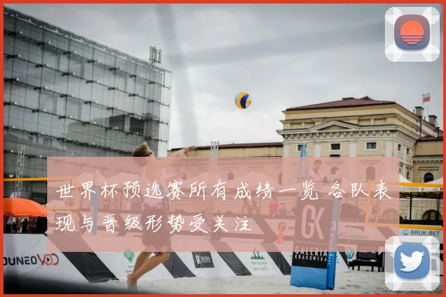 世界杯预选赛所有成绩一览 各队表现与晋级形势受关注