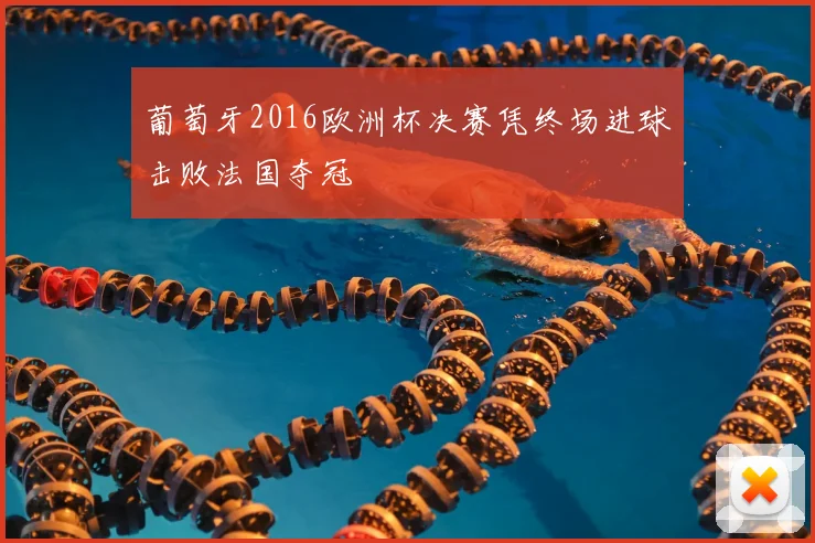 葡萄牙2016欧洲杯决赛凭终场进球击败法国夺冠