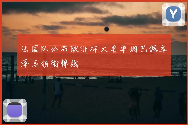 法国队公布欧洲杯大名单姆巴佩本泽马领衔锋线